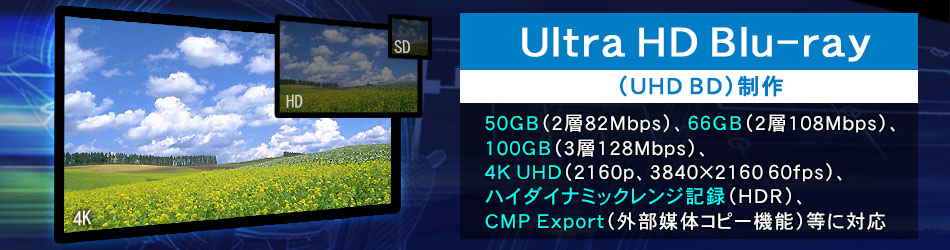 Ultra HD Blu-ray(UHD BD)制作